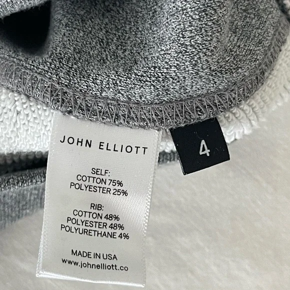 COPY - John Elliot crew neck sweater Detail